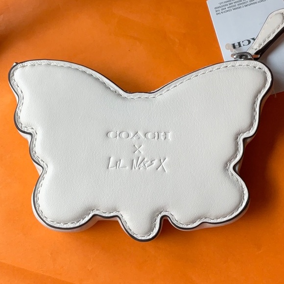 🦋 COACH X LIL NAS BUTTERFLY COIN CASE 🦋 NWT 🦋 - Picture 10 of 16